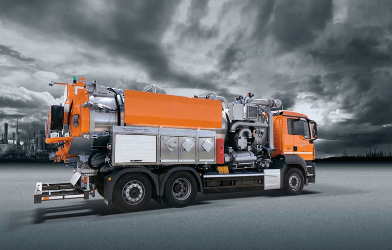 KOKS EcoVac Combi vacuümwagen spuitwagen